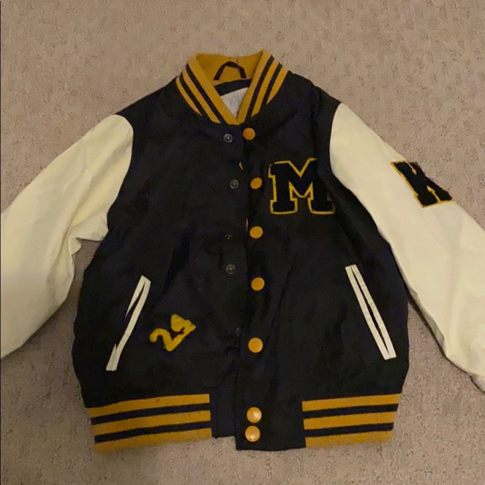 Zara letterman jacket